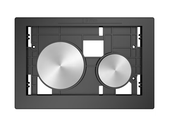 9240669 TECE Loop Клавиши для панели смыва унитаза, цвет клавиш нержавеющая сталь, сатин