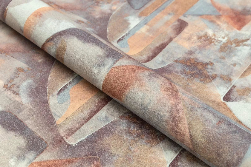 KM8320 Обои виниловые на флизел.  основе Фреш мотив, разноцветный абстракция Kerama Marazzi