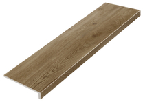 Ступень LUX Граните Этно Вуд Коричневый (Brown) SR Структурная 32х120