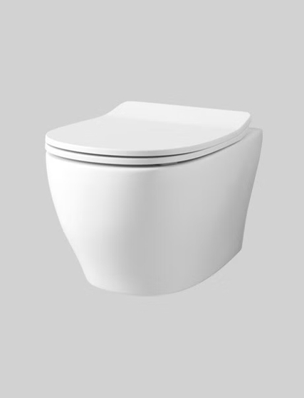 Чаша подвесного унитаза ARTCERAM, Ten Rimless 36x52 см, белый TEV006 01 00