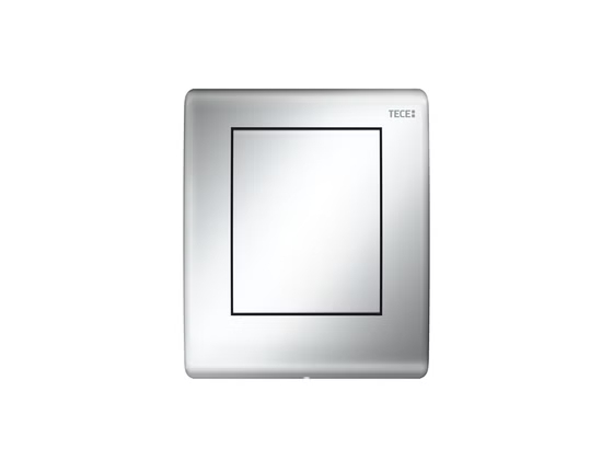9242311 TECE Planus Панель смыва с картриджем для писсуара, материал металл, цвет панели хром глянцевый