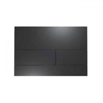 9240833 TECE Square II Металлическая панель смыва, цвет панели черный, цвет клавиш черный