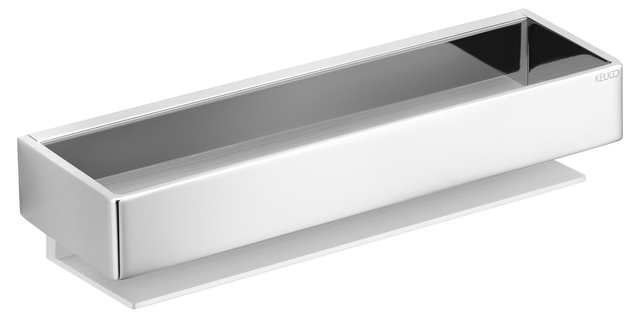 11158 010000 Keuco Edition 11 Корзинка для душа съемная, со скрытым креплением, алюминий анодированный 300мм