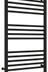 Полотенцесушитель Богема 3.0 800х500 прямая, тэн правый, Черный матовый 31-5805-8050