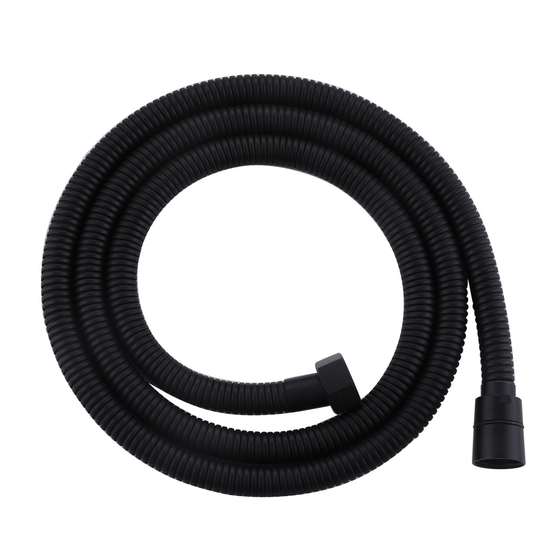 Душевой шланг ABBER AF0020B 150см, черный матовый