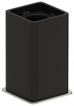 Модуль скрытого подключения для МЭМ Cube, Матовый чёрный, 31-1527-0000