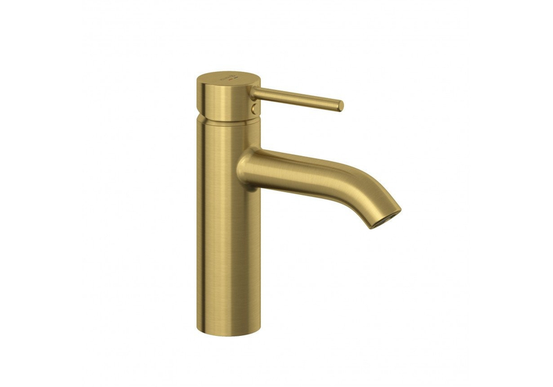 Смеситель для раковины Kludi Bozz, брашированное золото, 38282N076