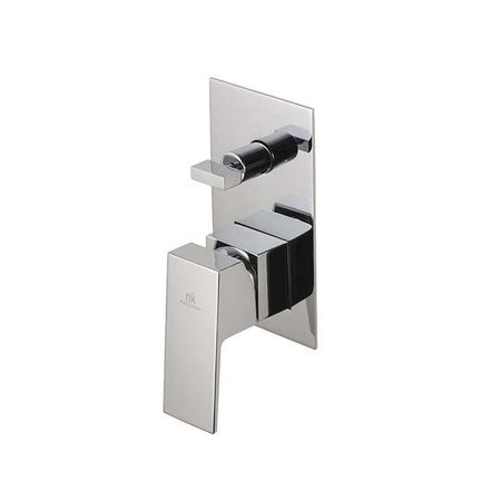 100266786 Noken Square Наружняя часть встроенного смесителя для ванны/душа, хром