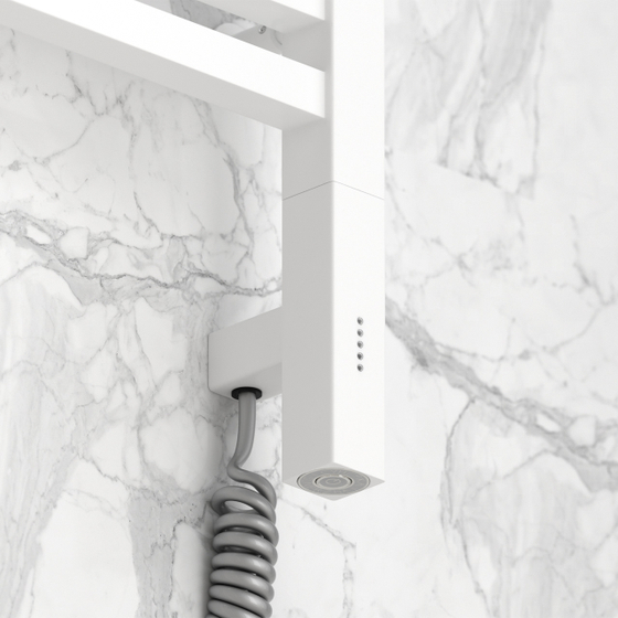 Полотенцесушитель Модус 3.0 800x500, тен правый, Матовый белый, 30-5701-8050