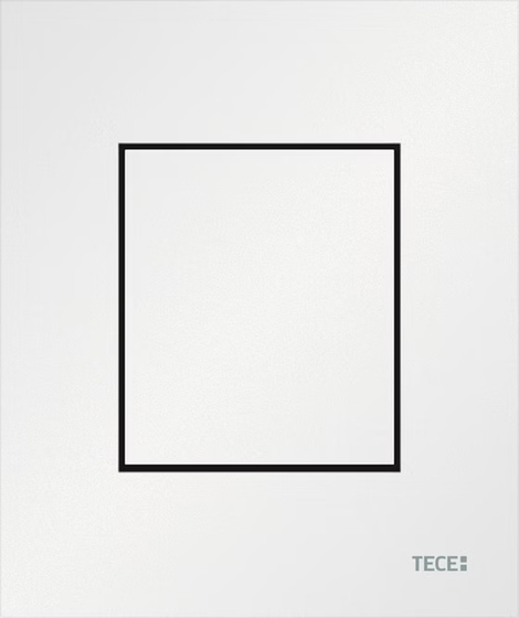 9242407 TECE Now Панель смыва писсуара пластиковая с картриджем, цвет белый матовый