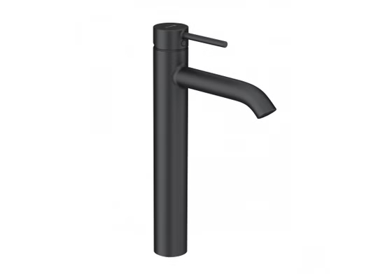 Смеситель для раковины Kludi Bozz Black, высокий, черный матовый, 382863976