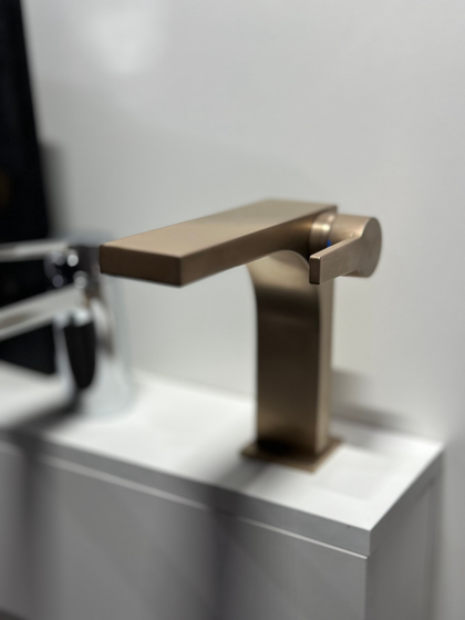 Смеситель для раковины Keuco Edition 11, Бронза шлифованная, 51102 030100