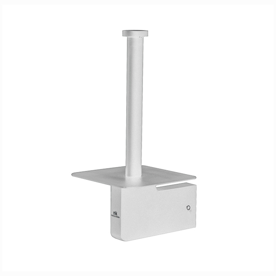 Держатель туалетной бумаги вертикальный Noken Urban C, белый, 100124101