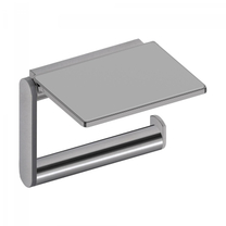 Держатель туалетной бумаги с полочкой Keuco Plan Inox 14973 070000