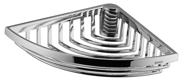 24944 010000 Keuco Угловая корзинка съемная, со скрытым креплением, хром