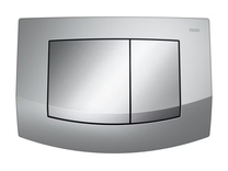 9240253 TECE Ambia Панель смыва для унитаза, пластик, цвет панели хром матовый, цвет клавиш хром глянцевый