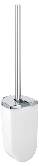 11664 010100 Keuco Elegance Туалетный ёршик с крышкой, хром