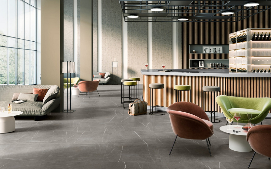 Nomade Parallelo Argent Mat. керамогранит Сolorker 59.5x119.2