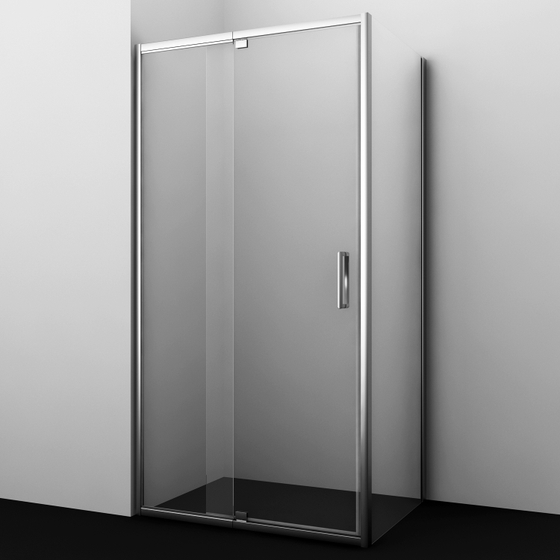 Душевой угол Wasserkraft Berkel 48P14, 1100x800x2000 мм, 6 мм, серебристый профиль