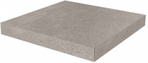 DD600420R/GCA  Ступень угловая клееная Про Стоун серый обрезной Kerama Marazzi 33x33