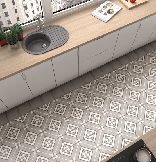 Art Nouveau Inspire Grey керамогранит Equipe 20x20