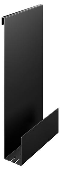 24951 370000 Keuco Полочка для душа навесная, с интегрированными крючками, черный матовый 320мм