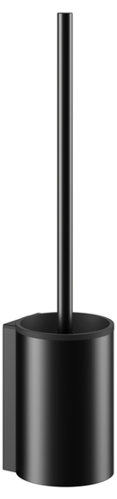 14972 370200 Keuco Plan Black Selection Туалетный ёршик, черный матовый