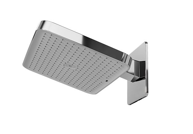 100360842 Noken Plump Верхний душ (360х240) с кронштейном, хром