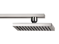 20148 031 душевая лейка Rettangolo, ,хром