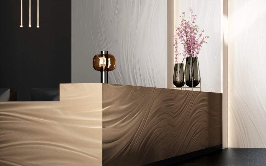 Luce Gold 6 mm керамогранит Maxfine 100х300