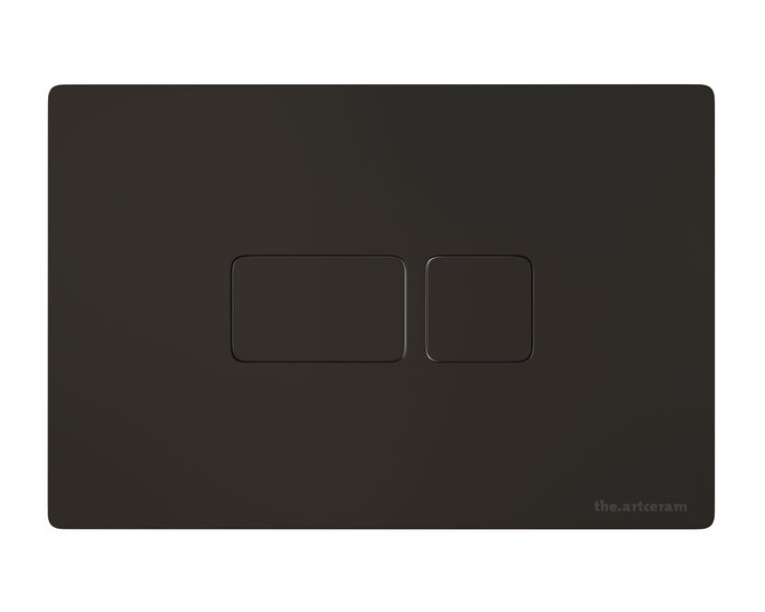 Инсталляция для подвесного унитаза Artceram 700.101 с клавишей смыва 704.000.17 черная матовая