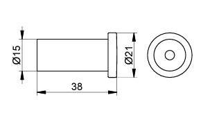 Крючок Keuco Plan Inox 14916 070000