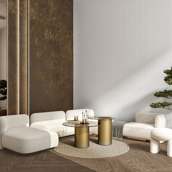 KM6012B0021R  Танжер 1 белый матовый структура обрезной Kerama Marazzi 60x119.5