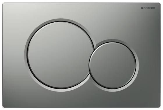 Клавиша Geberit Sigma 01, хром матовый