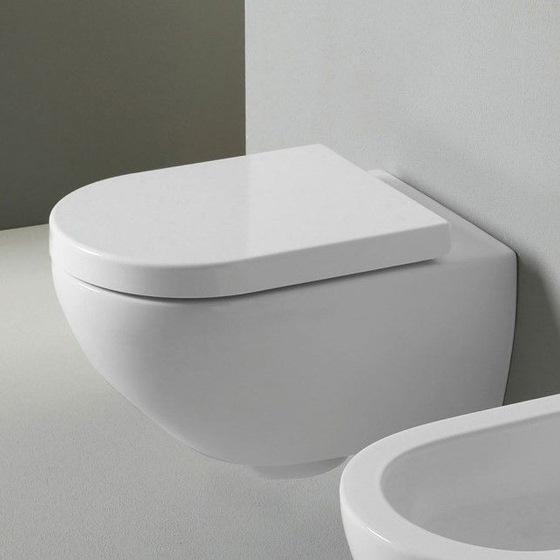 Унитаз Cielo Enjoy подвесной EJVSK rimless, сиденье микролифт CPVEJTF, Gloss White