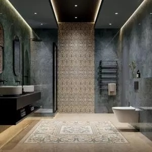 13117R Эвора синий светлый глянцевый обрезной Kerama Marazzi 30x89.5