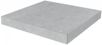 DL500720R\GCA  Ступень угловая клееная Фондамента пепельный светлый Kerama Marazzi 33x33