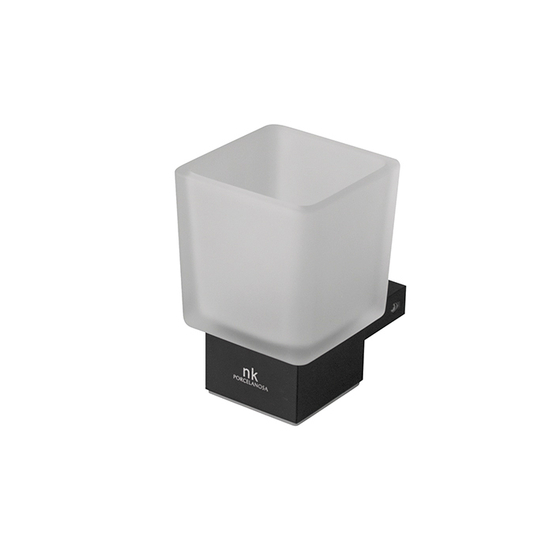 Cтакан настенный Noken Urban C, черный, 100211367