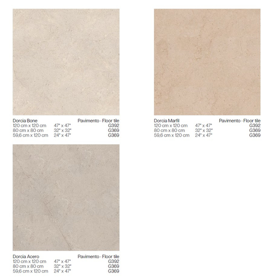 Dorcia Bone керамогранит Porcelanosa 120x120
