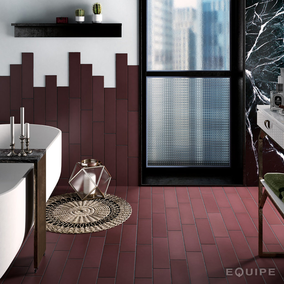 Stromboli Oxblood керамогранит Equipe 9,2х36,8