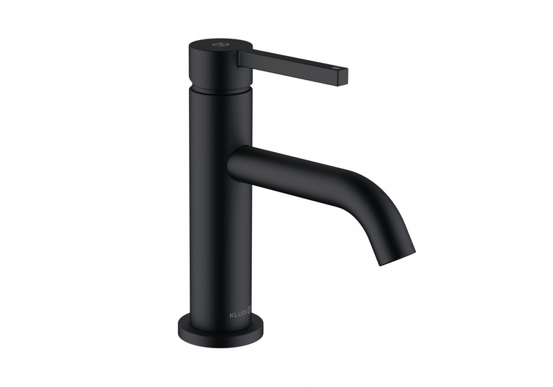 Смеситель для раковины Kludi Nova Fonte Pura, черный матовый, 200283915