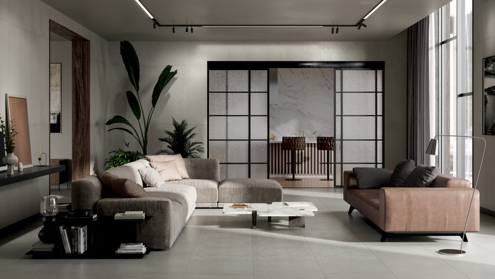 14043R Монсеррат серый светлый матовый обрезной Kerama Marazzi 40x120