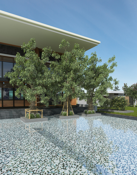 5606 Nature Air Force чип 25 мозаика Vidrepur