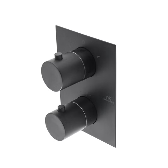 100210638 Noken Urban Наружная часть смесителя с термостатом, черный