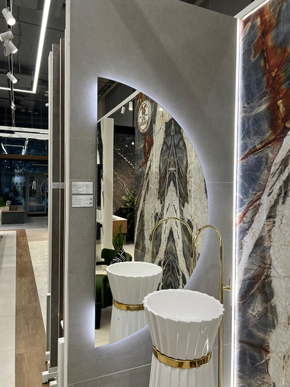 Зеркало Oasis Kant 1600x800 мм (0KASP080) светодиодная подсветка, сенсор с диммером