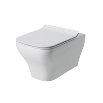 Унитаз подвесной Noken Forma Rimless 100282277, Matt White, сидение с микролифтом 100280848+10028120