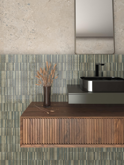 189219 Kit-Kat Mosaic Musgo Glossy керамогранит Dune 11,5х23