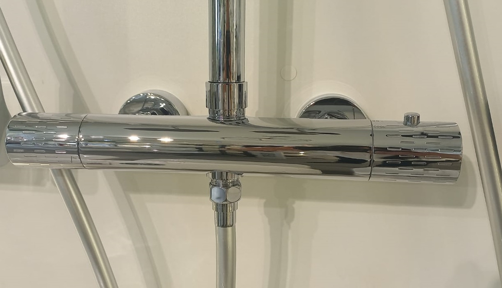 Душевая стойка H7007,термостат, хром