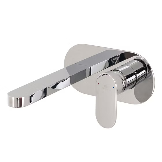 100157417 Noken Hotels Наружная часть встроенного смесителя для раковины, хром