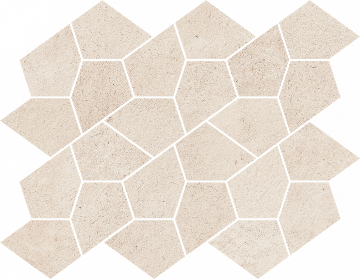 Eternum Snow Mosaico Kaleido 35,6х27,6 мозайка Italon